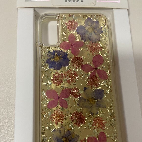 Case-Mate Karat Petals Case Cover for Apple iPhone X Made with Genuine F… - Picture 2 of 4